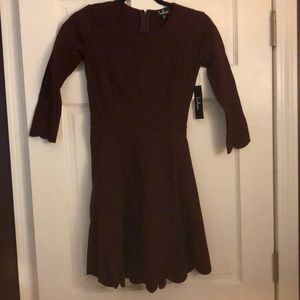 Lulu Dress Burgundy XS brand new